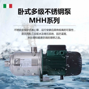 意大利戴博MHH902M不锈钢卧式多级离心泵